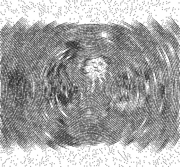抽象点状放射纹理