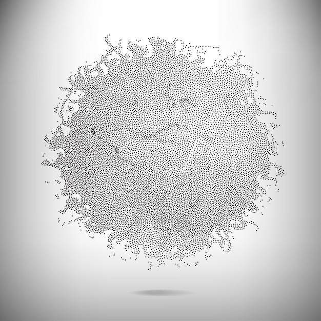 抽象点状纹理背景