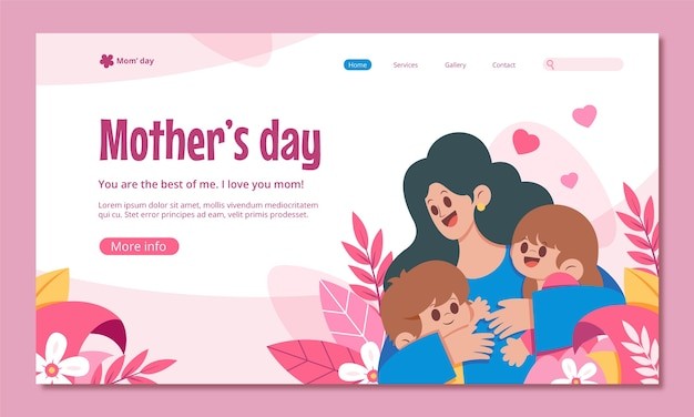 母亲节活动促销广告网页banner模板