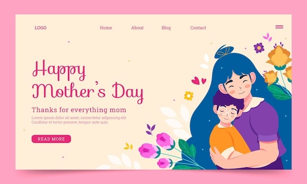 母亲节活动促销广告网页banner模板