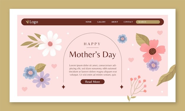 母亲节活动促销广告网页banner模板