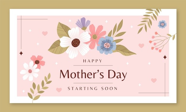 母亲节活动促销广告网页banner模板