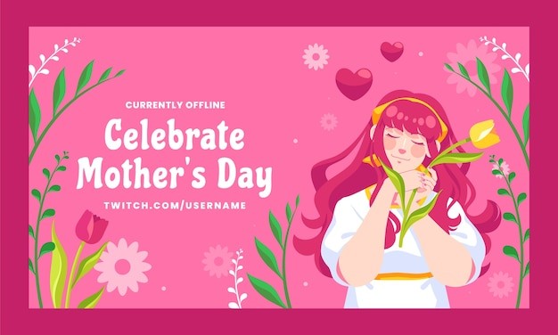 母亲节活动促销广告网页banner模板