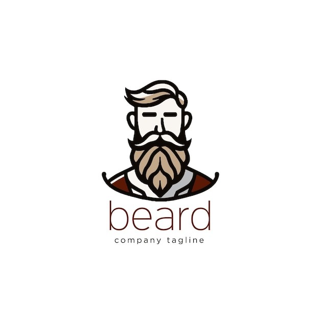 大胡子时尚男人