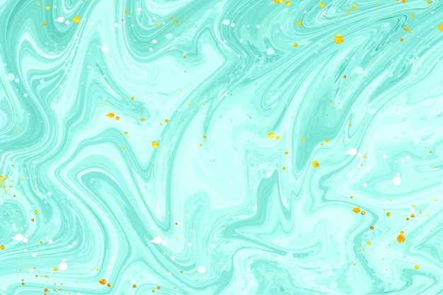 水彩油彩纹理绿色背景