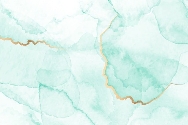 水彩油彩纹理绿色背景