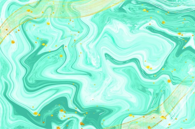 水彩油彩纹理绿色背景