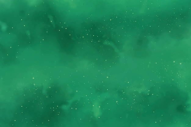 水彩油彩纹理绿色背景