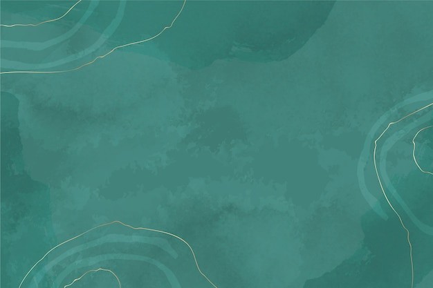 水彩油彩纹理绿色背景