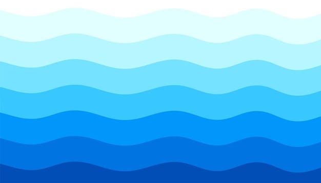 蓝色波浪背景