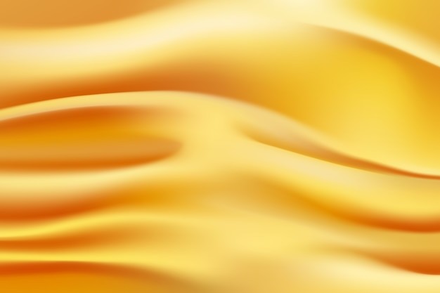 写实金色丝绸背景