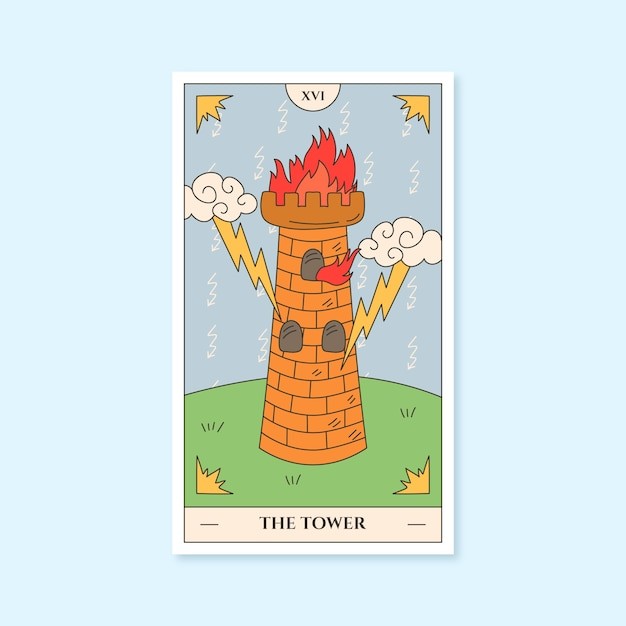 塔罗牌插画