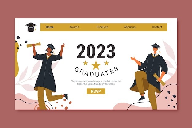 大学生毕业季banner横幅模板