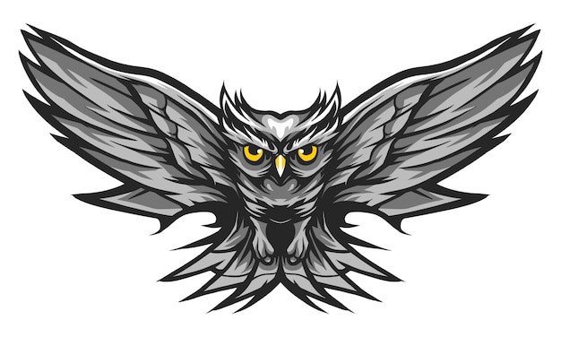 猫头鹰插画