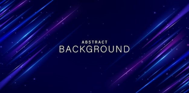 速度线条蓝色科技背景