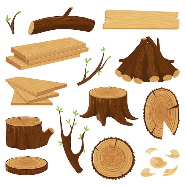 木头木材树枝木桩