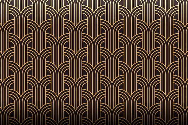 金色渐变现代编织花纹