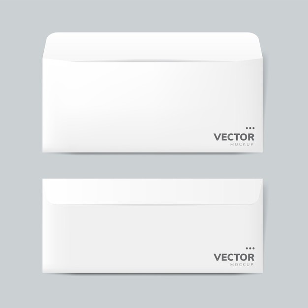简约信封模板