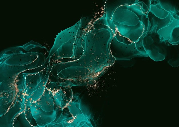 酒精墨水液体晕染纹理背景