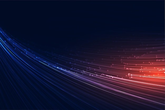 速度感线条科技背景