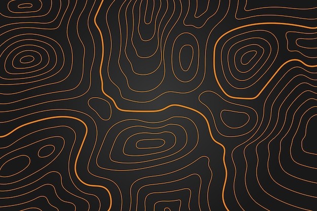 地形图等高线条背景
