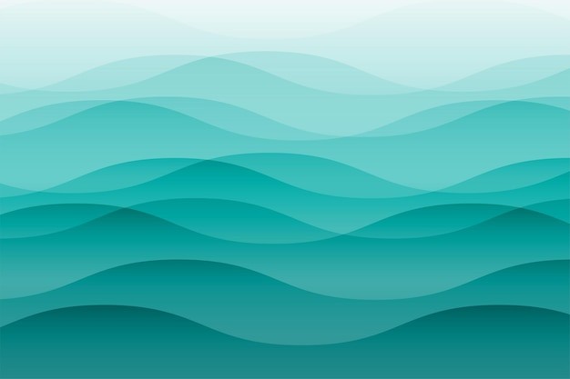 蓝色波纹波浪背景