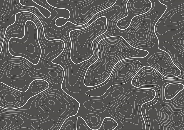 地形图等高线背景