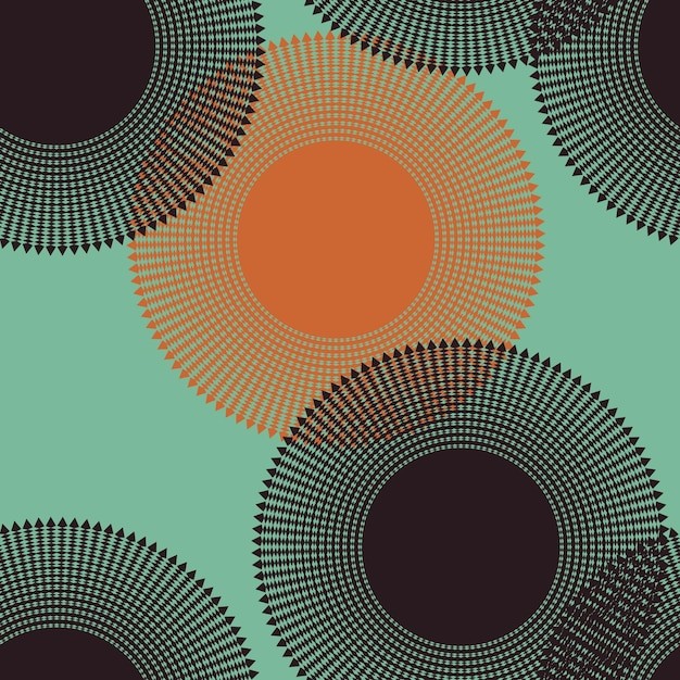 抽象线条花纹图案