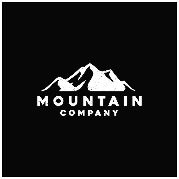 雪山户外冒险旅游标志logo