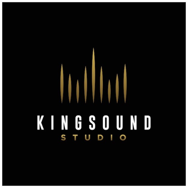 声音波形标志logo