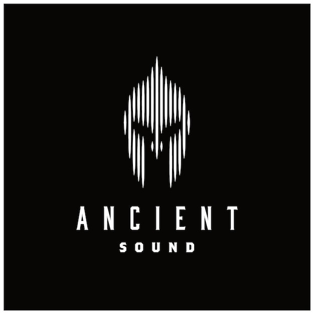 斯巴达战士头盔标志logo