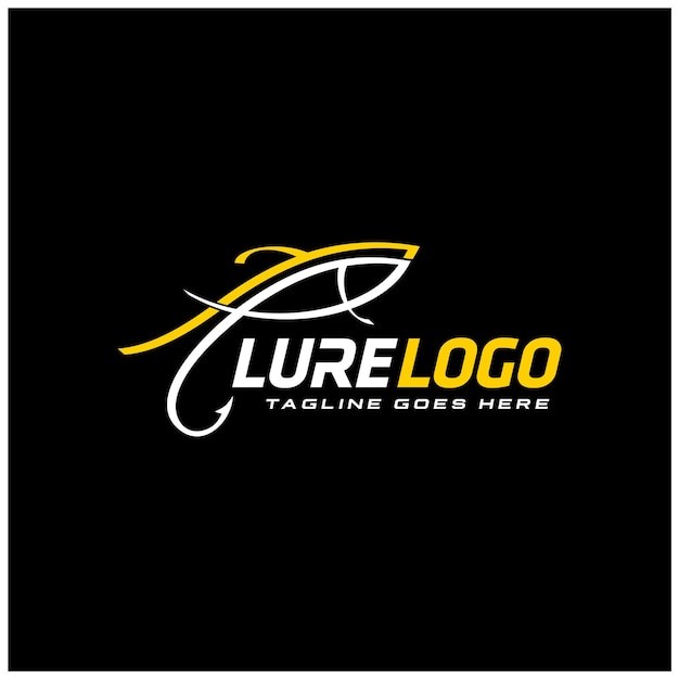 钓鱼垂钓鱼钩标志logo