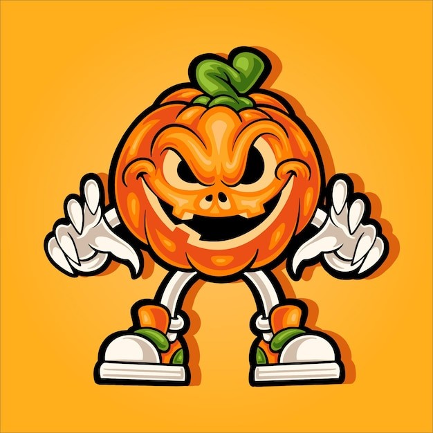 万圣节南瓜插画