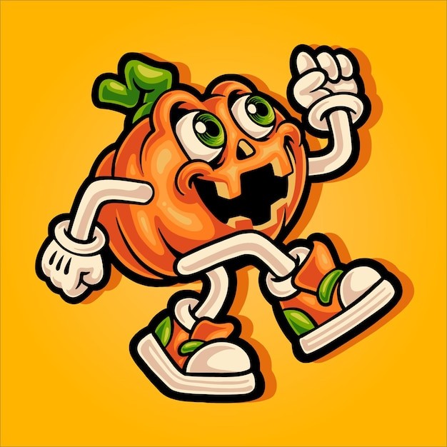 万圣节南瓜插画