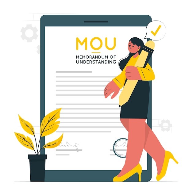 谅解备忘录插画