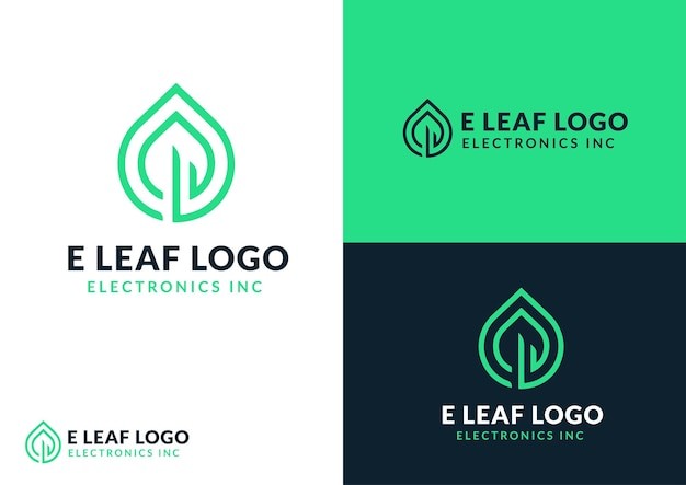 叶片植物叶子标志logo