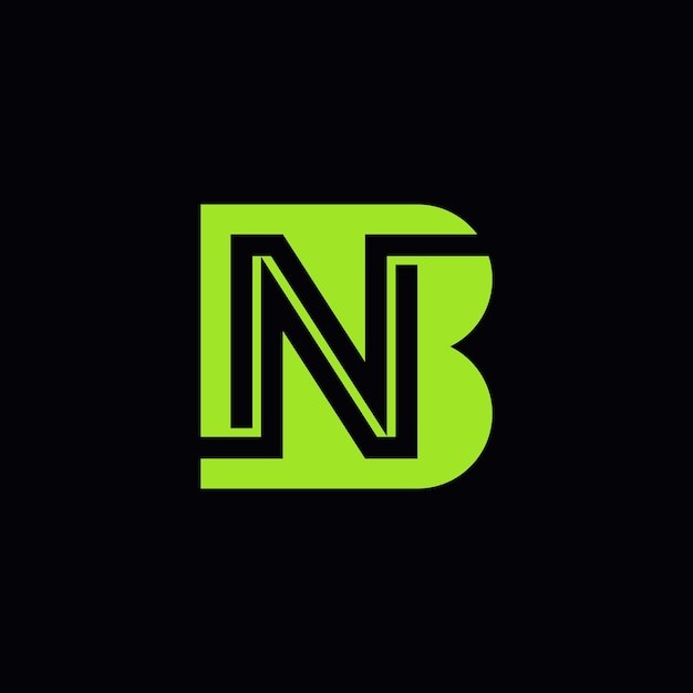 字母nb字母bn标志logo