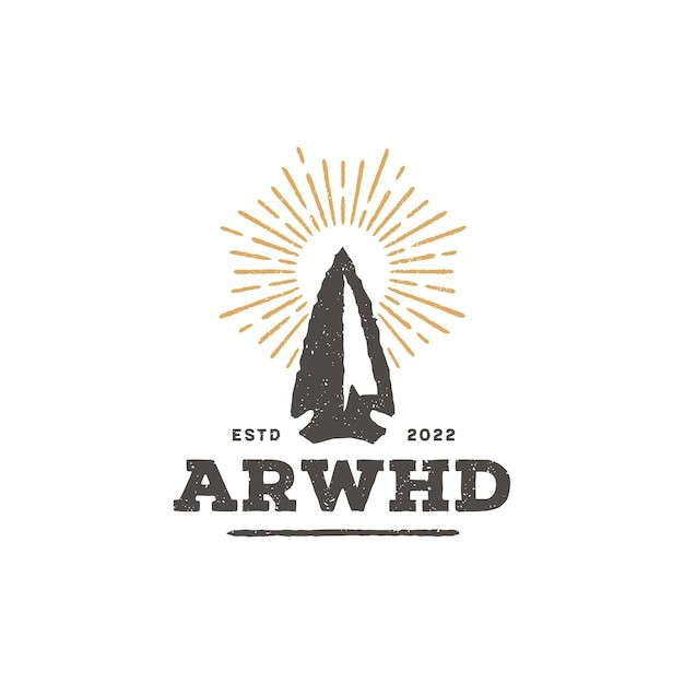 箭头矛头标志logo