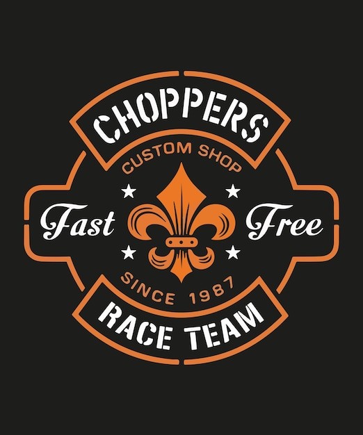 复古花纹标志logo