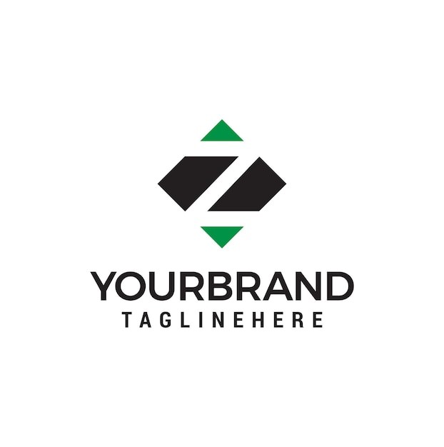 字母z矩形标志logo