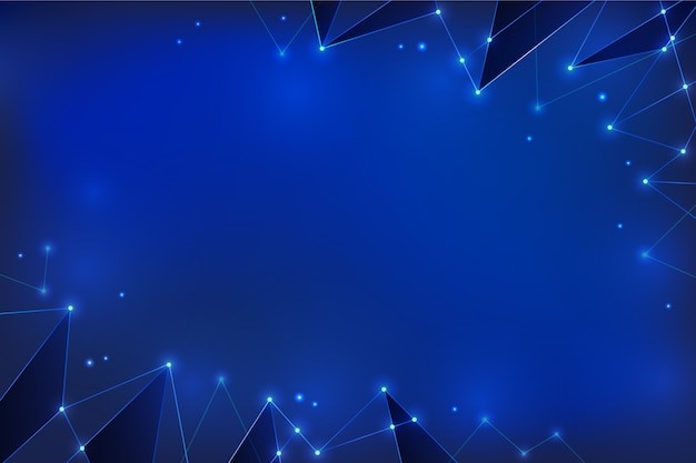 蓝色科技线条背景