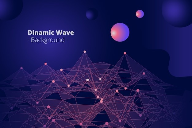 蓝色科技线条背景