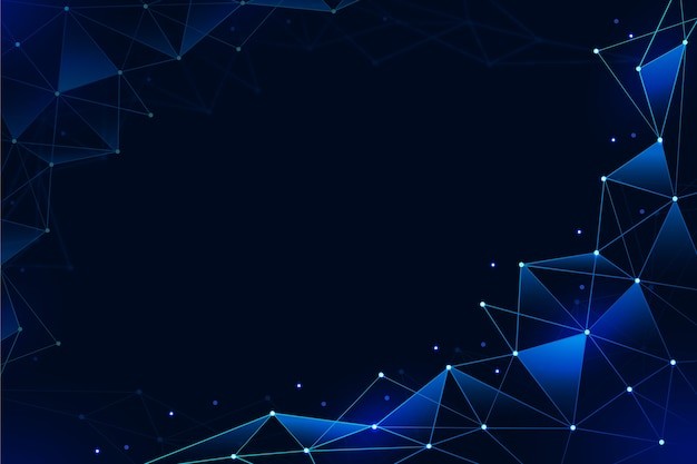 蓝色科技线条背景