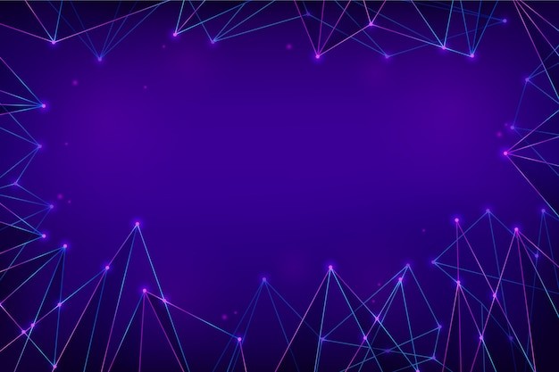 蓝色科技线条背景