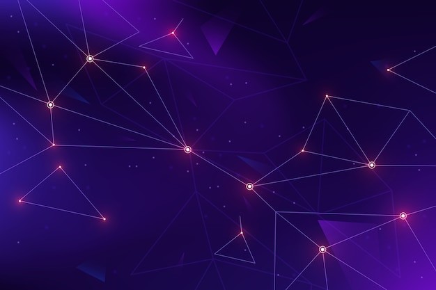 蓝色科技线条背景