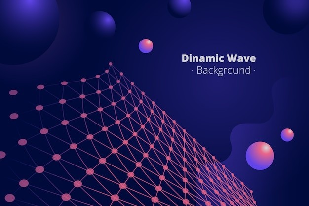 蓝色科技线条背景