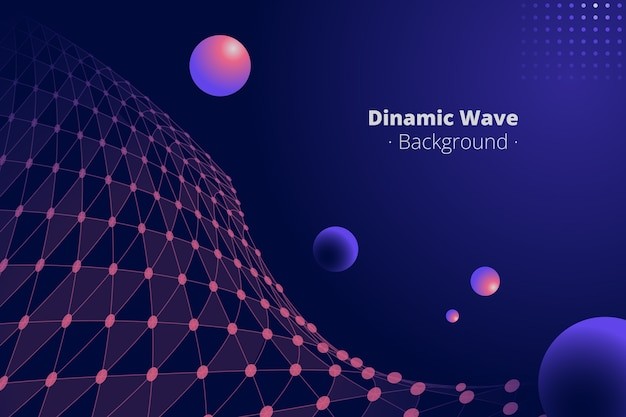 蓝色科技线条背景