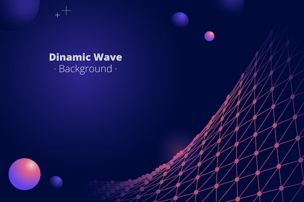 蓝色科技线条背景