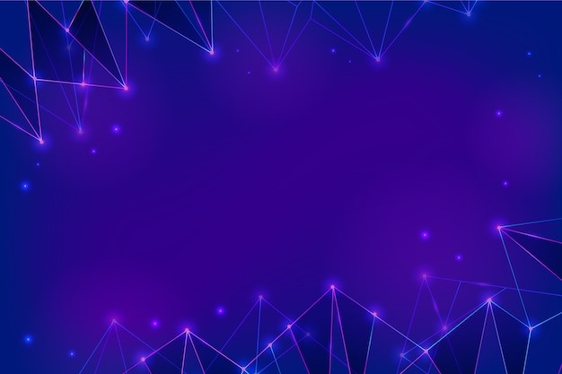 蓝色科技线条背景