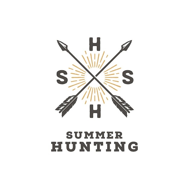 箭头弓箭标志logo